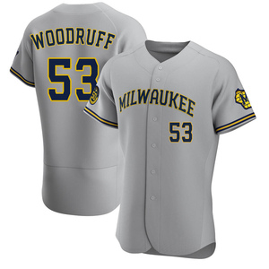 Top-selling Item] Brewers 53 Brandon Woodruff Road Gray 3D Unisex