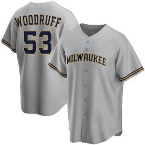 Brandon Woodruff Milwaukee Brewers 2019 Postseason Baseball Jersey —  Ecustomily