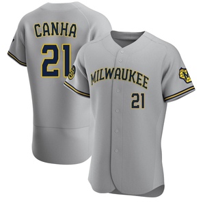 Mark Canha Youth Oakland Athletics Home Jersey - White Replica