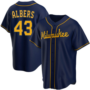 Matt Albers 2019 Game-Used Cerveceros Jersey