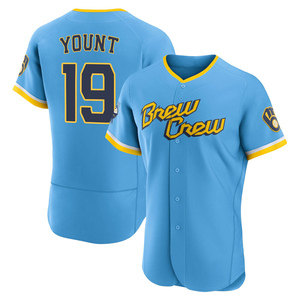 2018 Milwaukee Brewers Promo SGA Robin Yount Replica Jersey Adult M MLB  Baseball