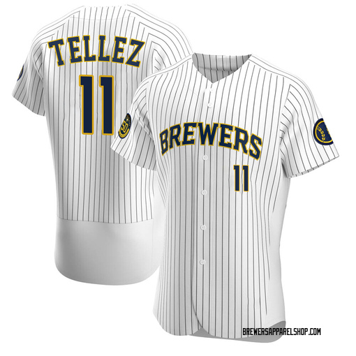 Official Rowdy Tellez Milwaukee Brewers Jersey, Rowdy Tellez