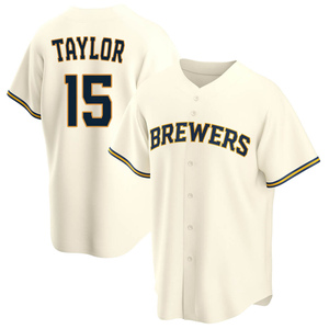 Tyrone Taylor 2020 Team-Issued Home Pinstripe Jersey