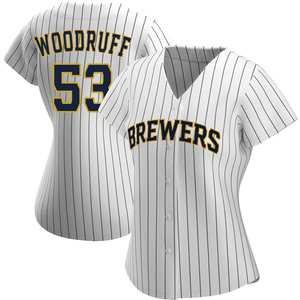 Brandon Woodruff Milwaukee Brewers Alternate White Baseball Player Jer —  Ecustomily