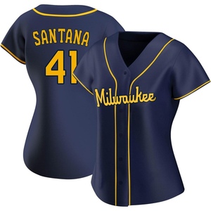 Carlos Santana Milwaukee Brewers City Connect Jersey by NIKE