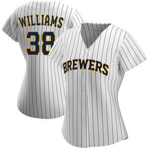 Men's Milwaukee Brewers Devin Williams Cool Base Alternate Jersey – Navy –  Outfitters Adventure