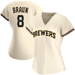 Ryan Braun 2020 Team-Issued Home Cream Jersey (Authenticated 09/14
