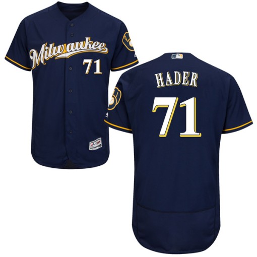 Josh Hader Split Edition Brewers x Padres Navy Brown 71 Alternate Jersey -  Bluefink